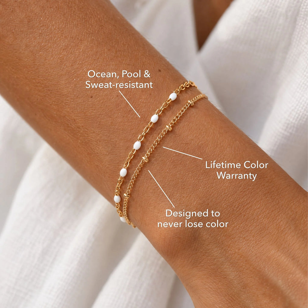 Double Beaded Bracelet