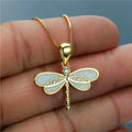 Dragonfly Pendant Necklace