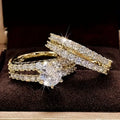 Bridal Wedding Rings Set