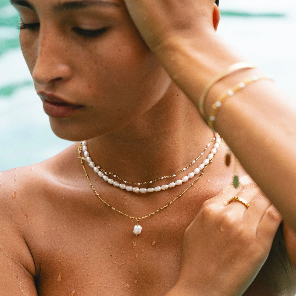 Pearl Necklace Choker