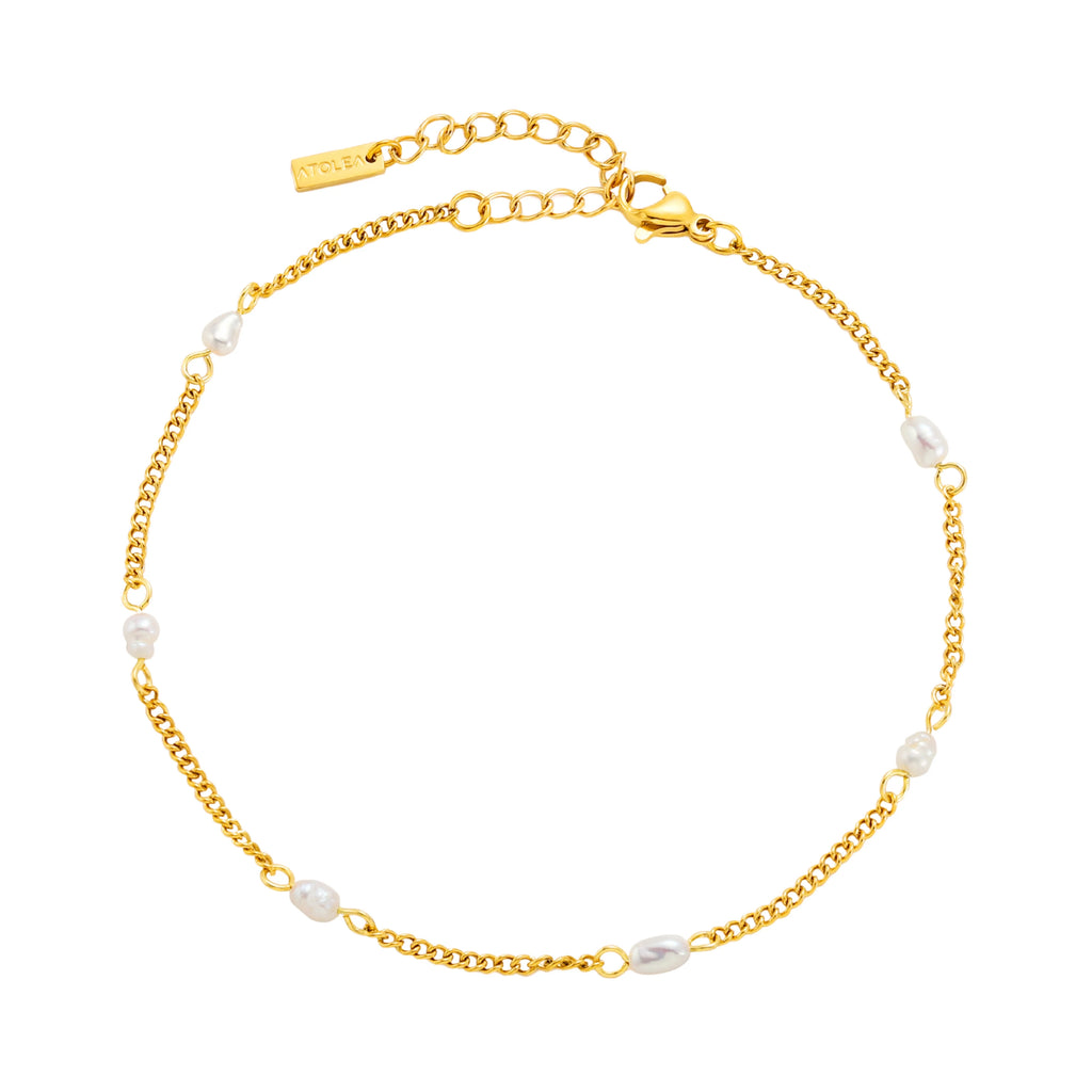 Dainty Pearl Anklet