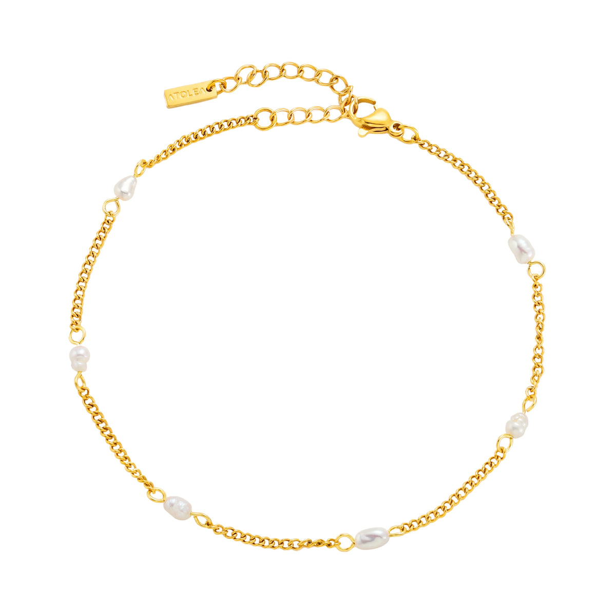 Dainty Pearl Anklet
