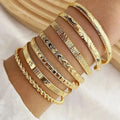 Open Cuff Bangles Set