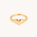 Heart Signet Ring