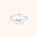Heart Signet Pinky Ring