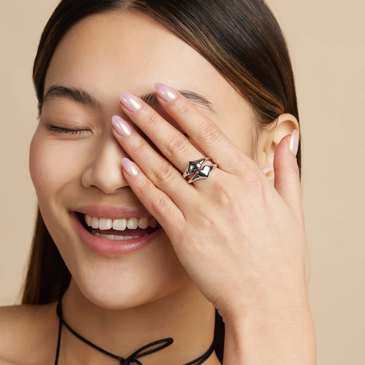Heart Signet Pinky Ring