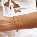 Layered Herringbone Rope Bracelet