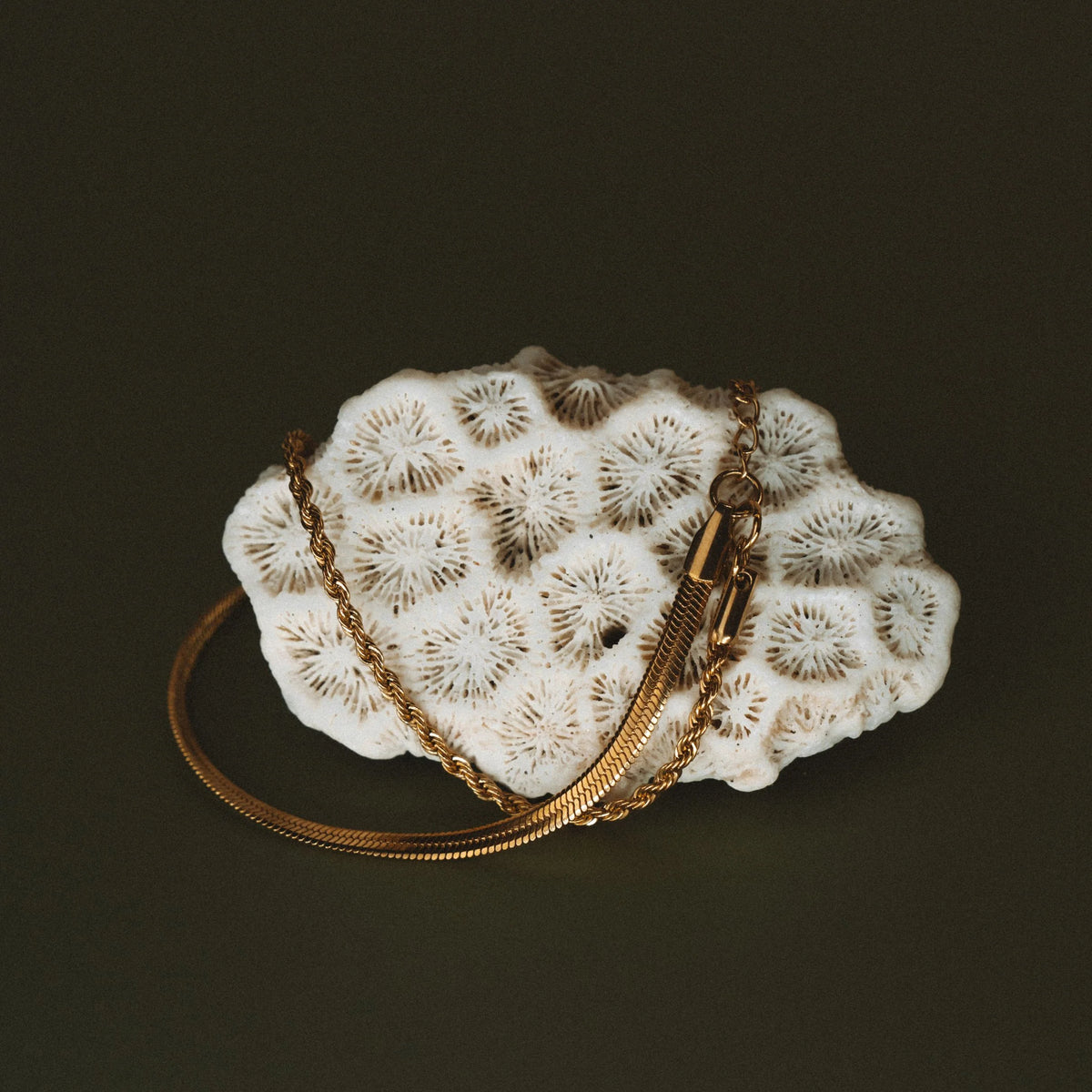 Layered Herringbone Rope Bracelet