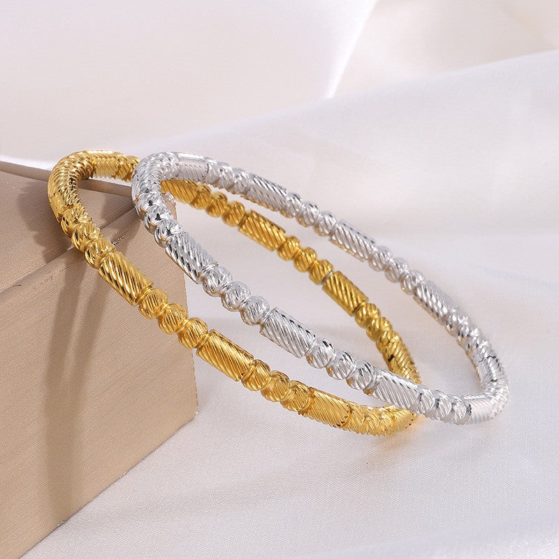 Twisted Cuff Bangle