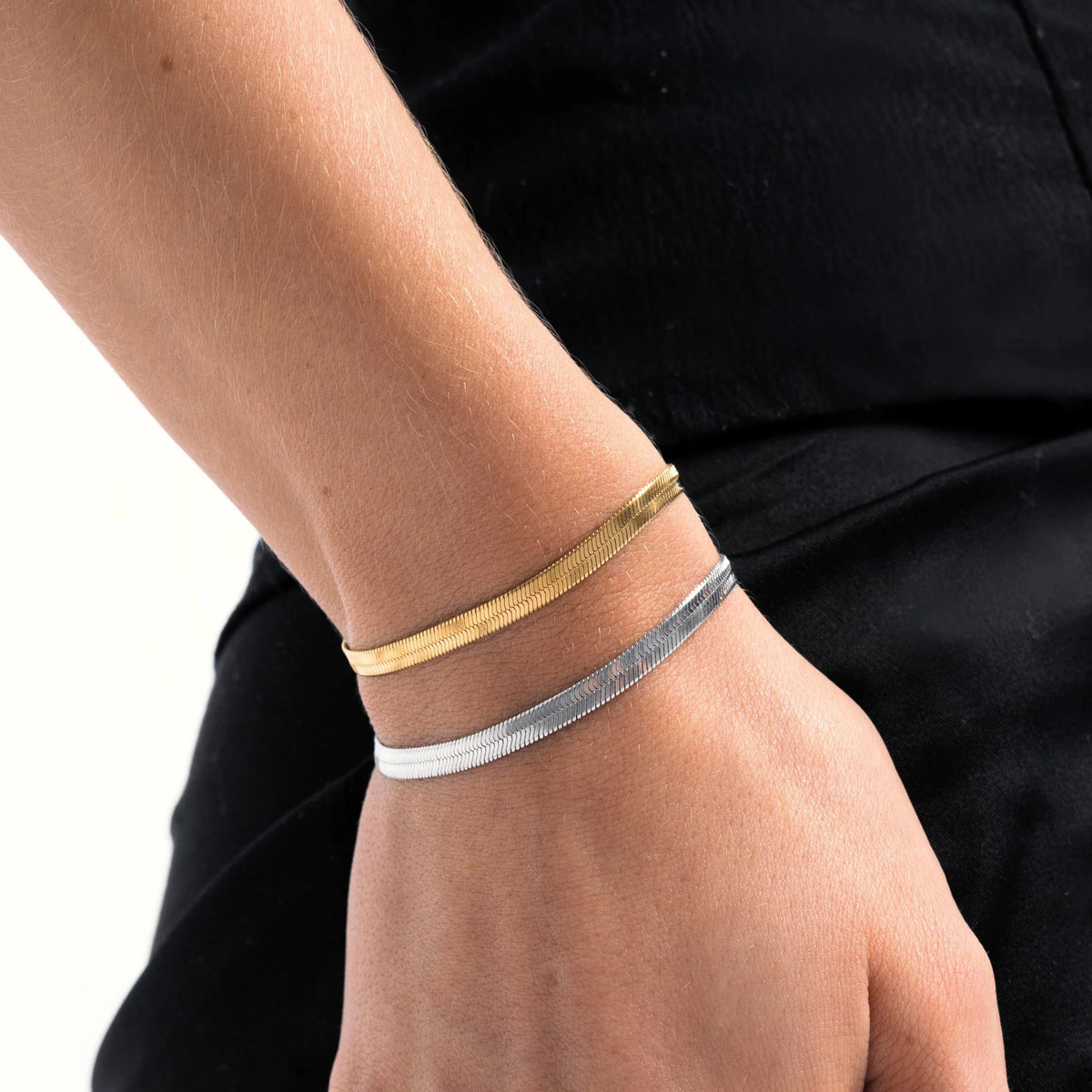 Herringbone Chain Bracelet