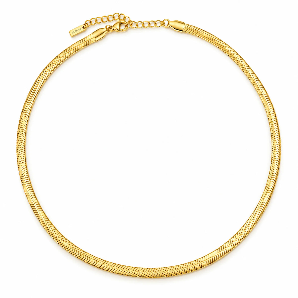Herringbone Choker Necklace for Women