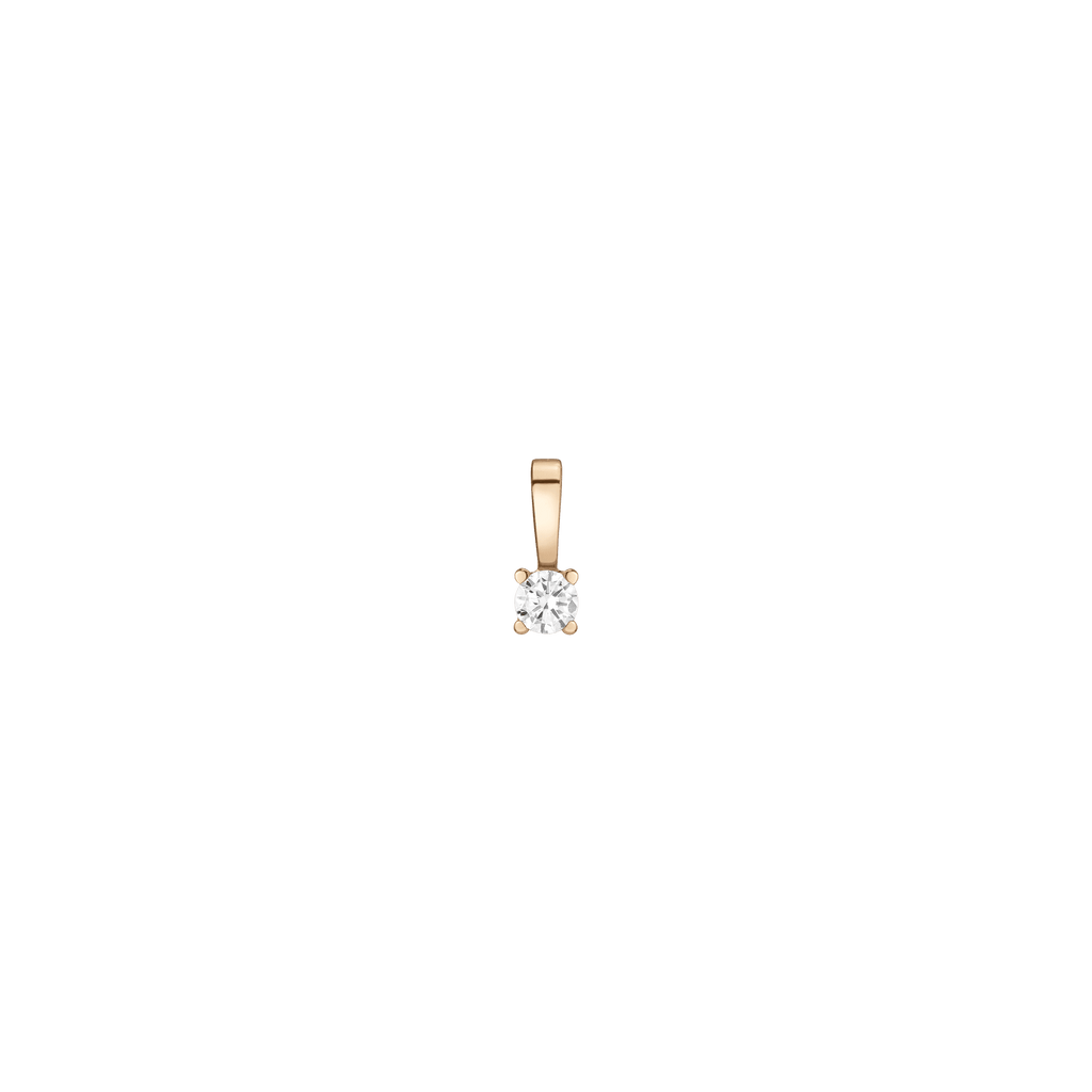 Solitaire Pendant Necklace