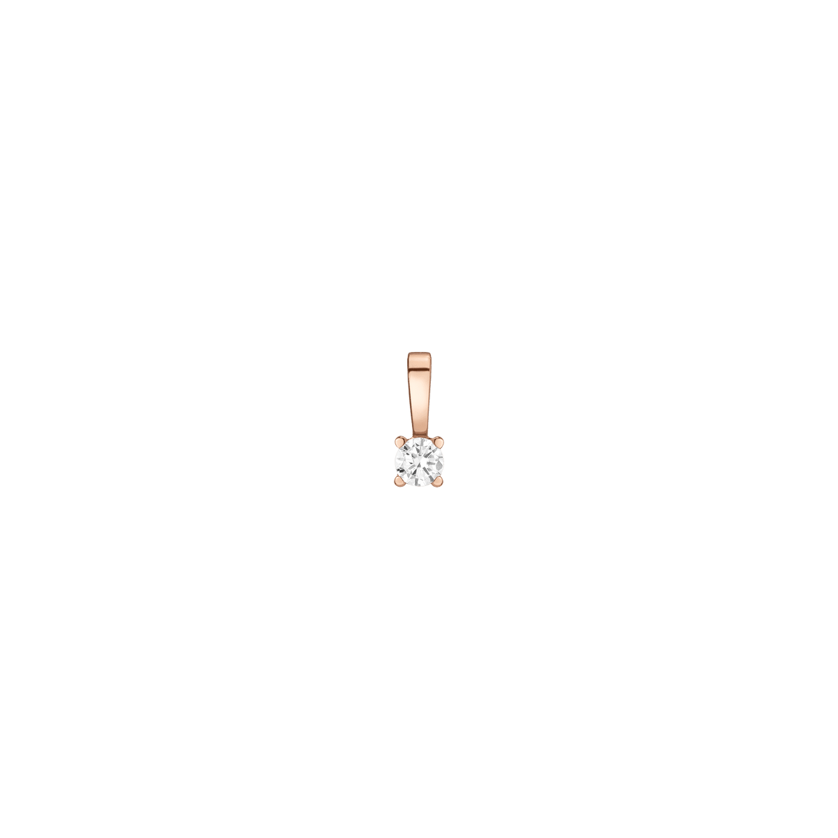 Solitaire Pendant Necklace