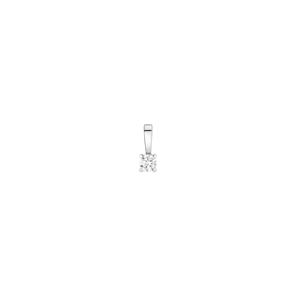 Solitaire Pendant Necklace