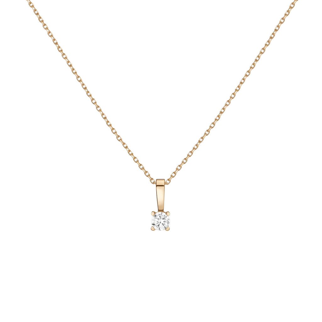 Solitaire Pendant Necklace