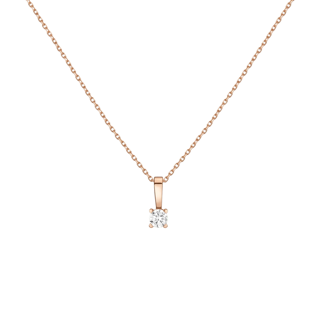 Solitaire Pendant Necklace