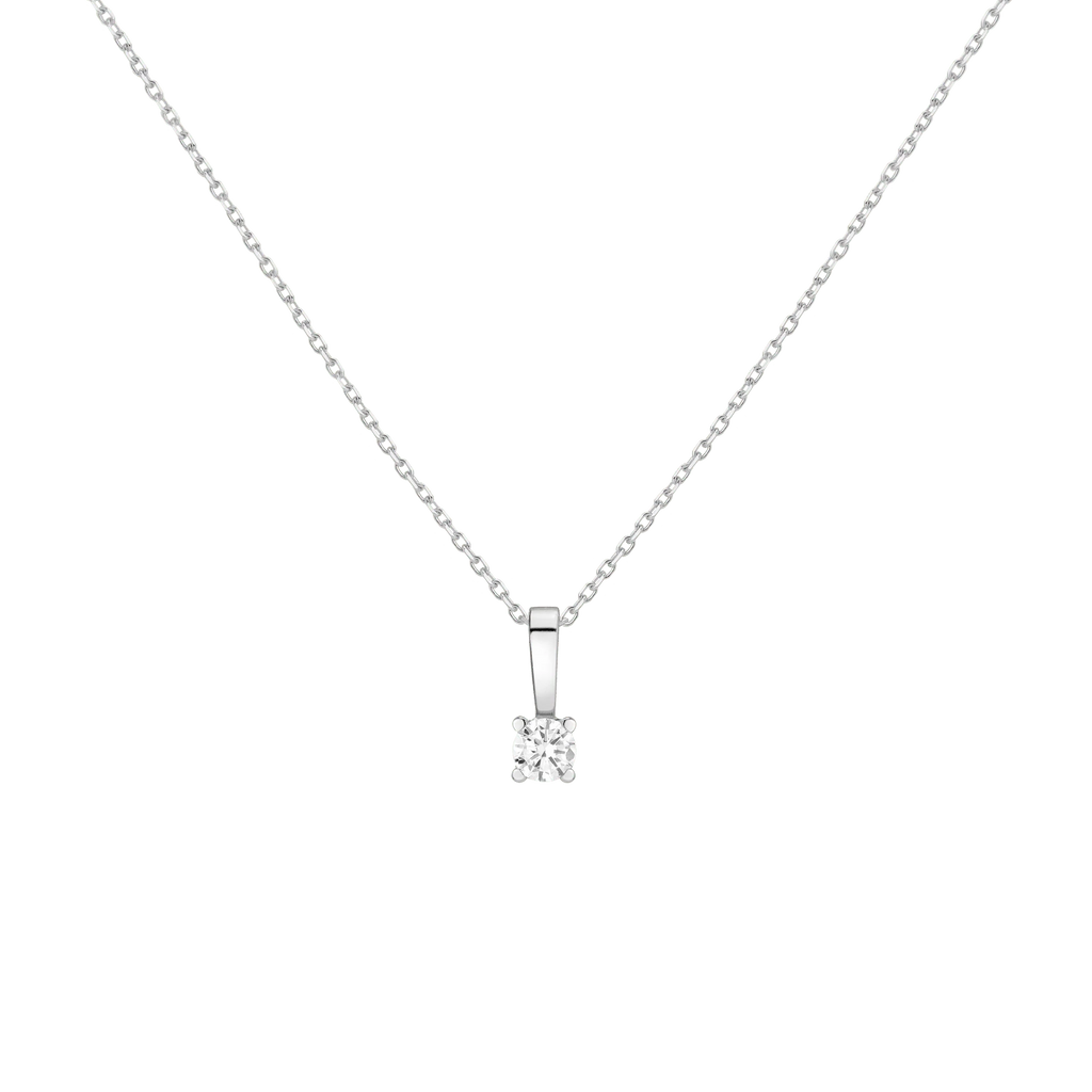 Solitaire Pendant Necklace