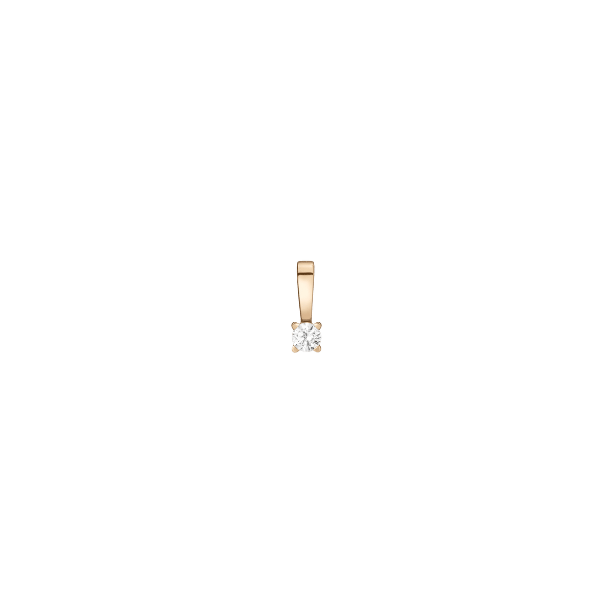 Solitaire Pendant Necklace