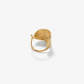Crescent Moon Adjustable Ring
