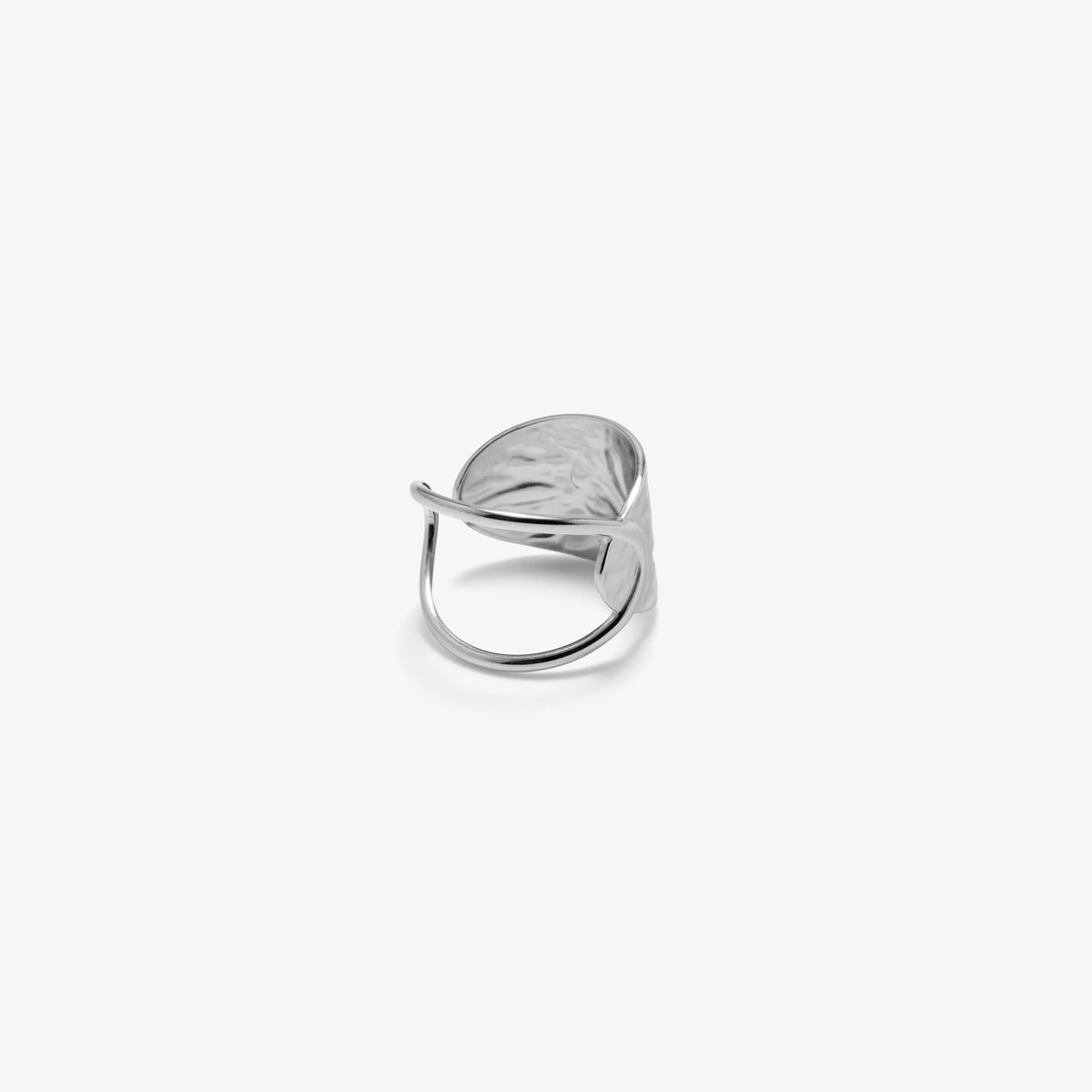 Crescent Moon Adjustable Ring