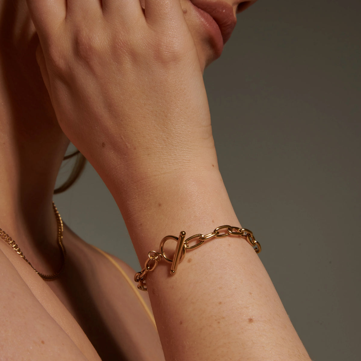 Chunky Link Chain Bracelet