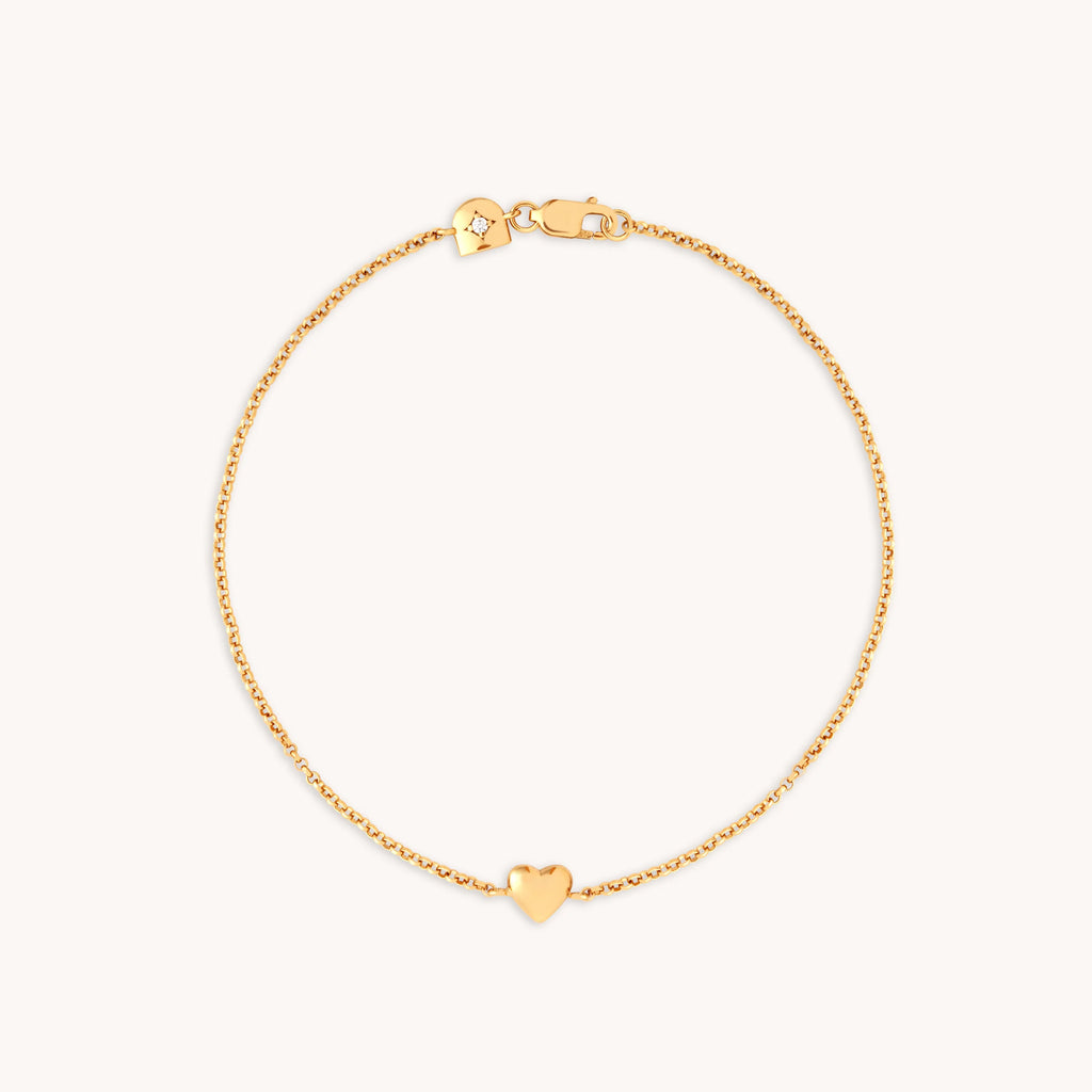 Heart Charm Bracelet