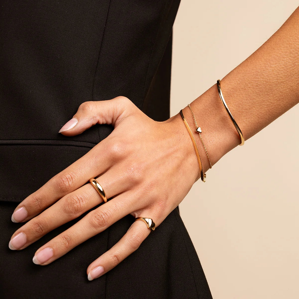 Heart Charm Bracelet