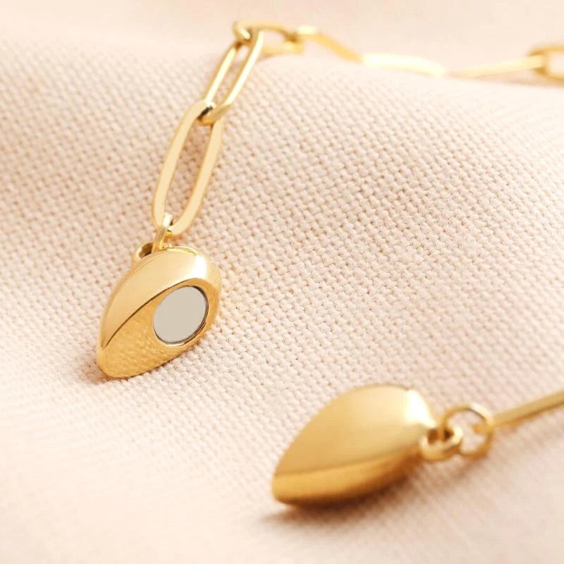 Magnetic Heart Pendant Necklace