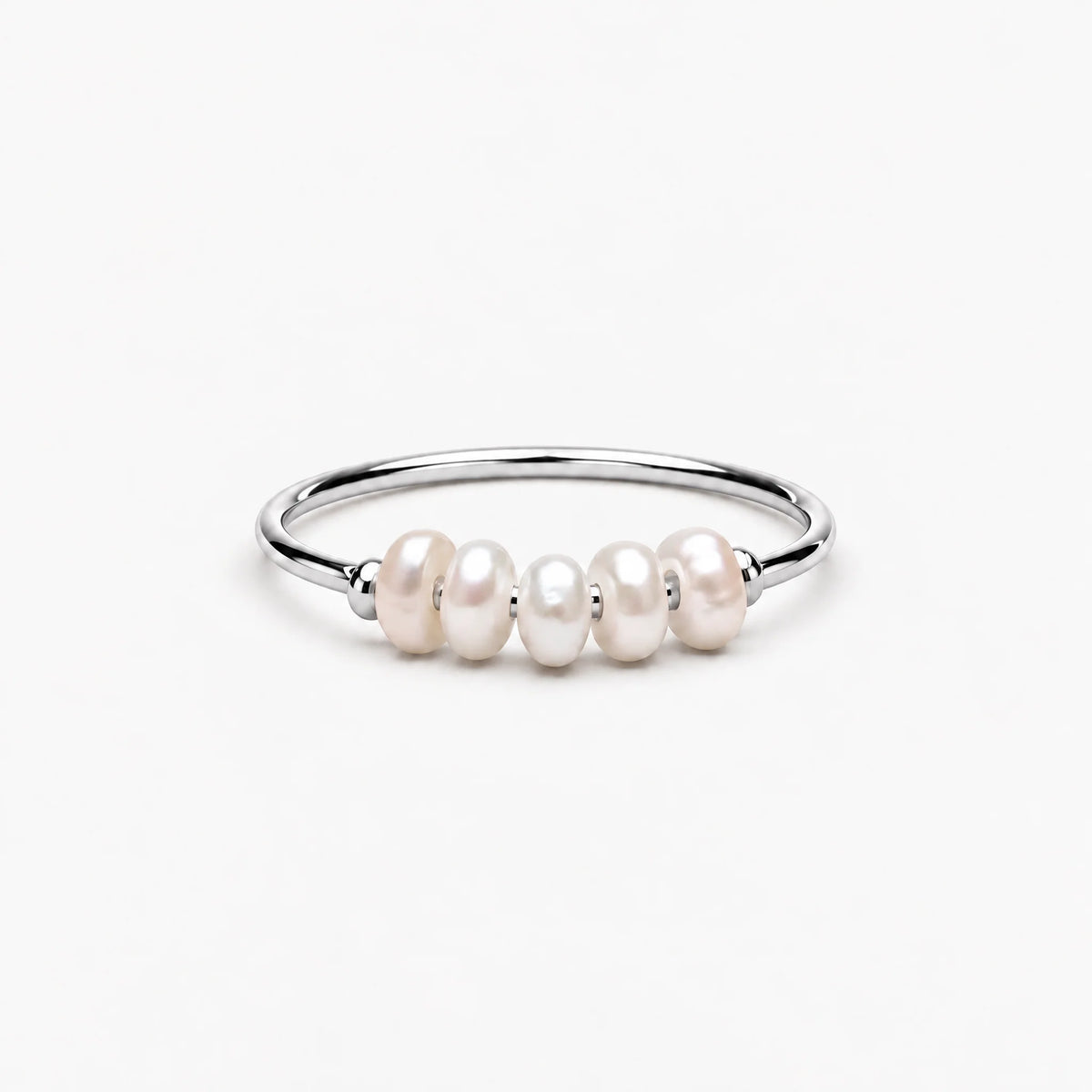 Mini Pearls Stacking Ring
