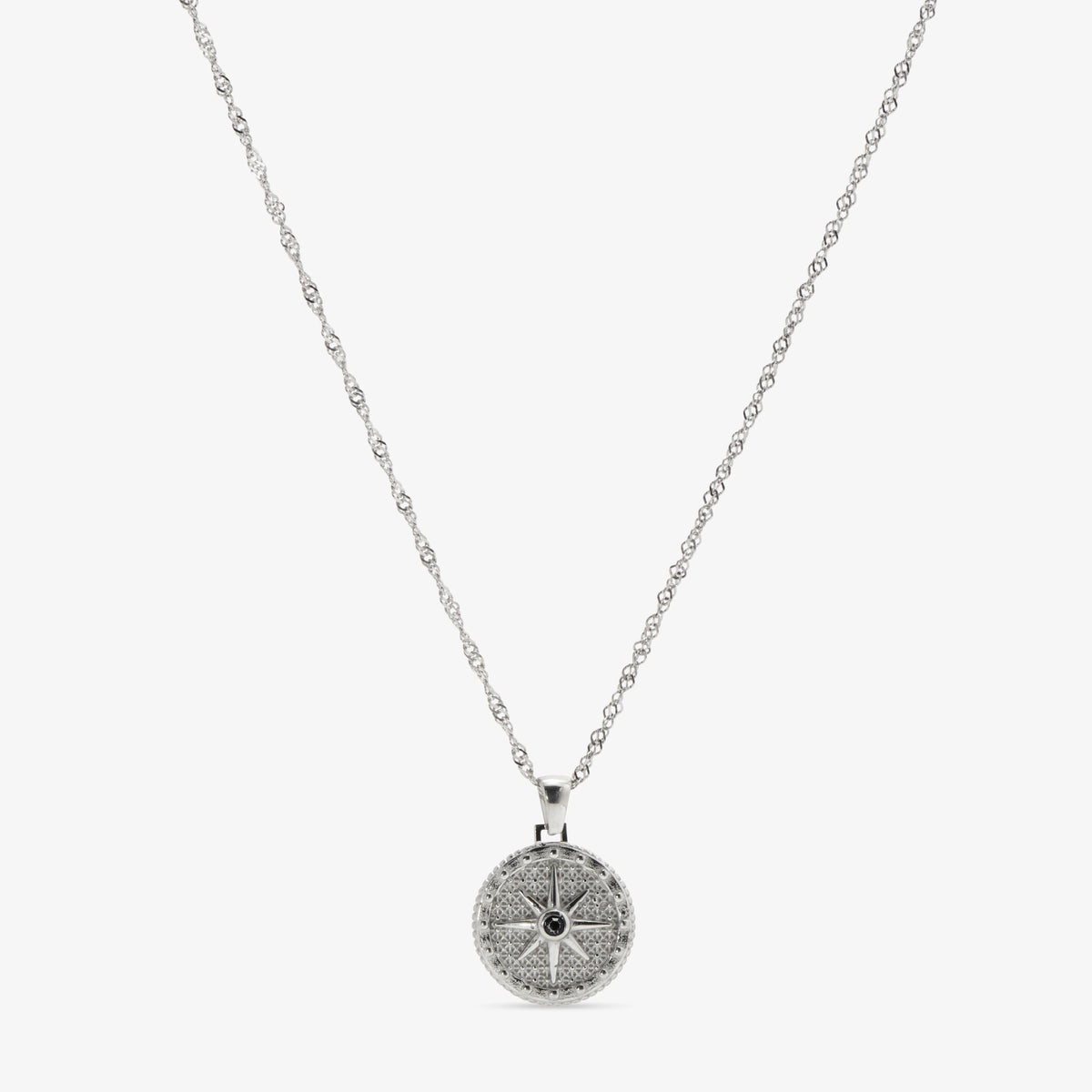 Moon and Star Pendant Necklace
