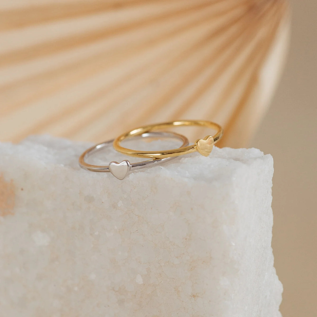 Tiny Heart Promise Ring