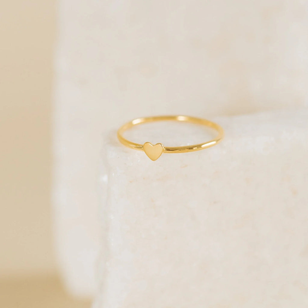 Tiny Heart Promise Ring