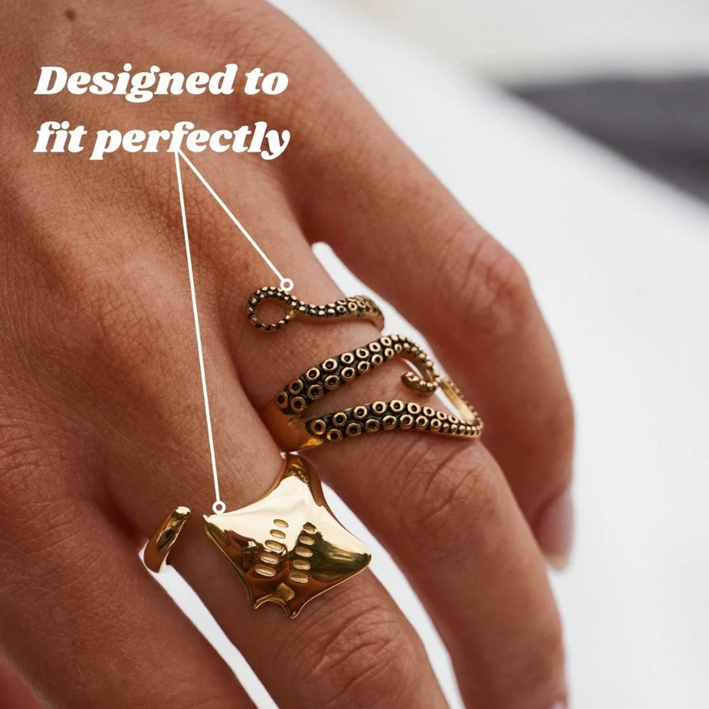 Octopus Statement Ring