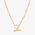 Paperclip Toggle Necklace