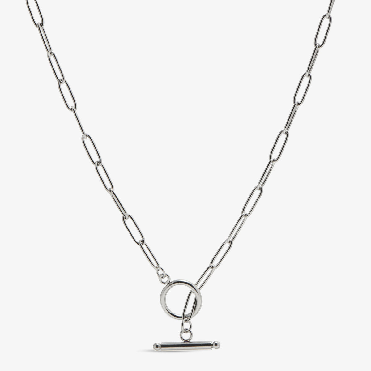 Paperclip Toggle Necklace