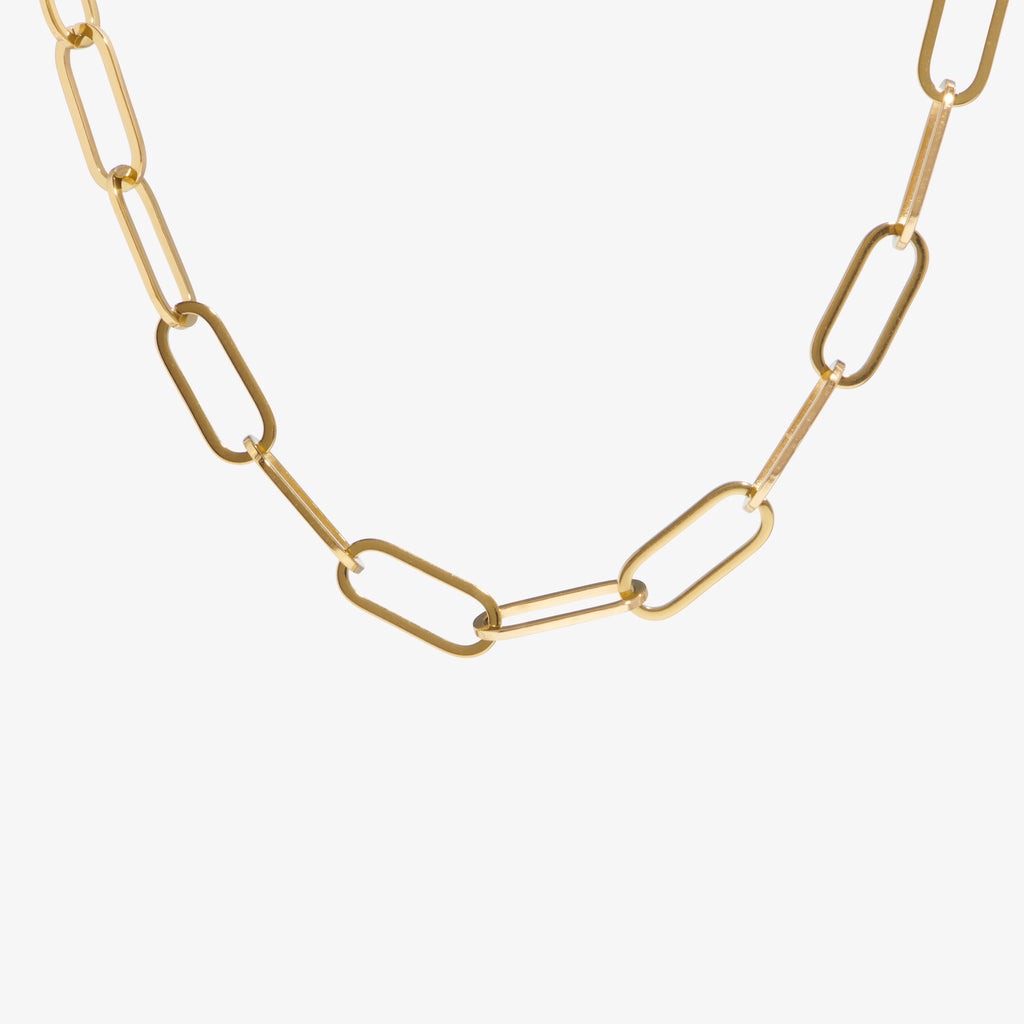 Paperclip Link Chain Necklace