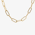 Paperclip Link Chain Necklace