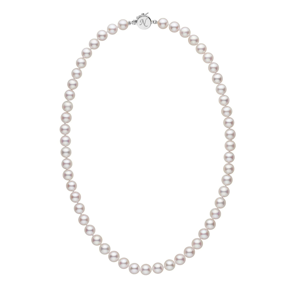 Personalized Initial Pearl Necklace