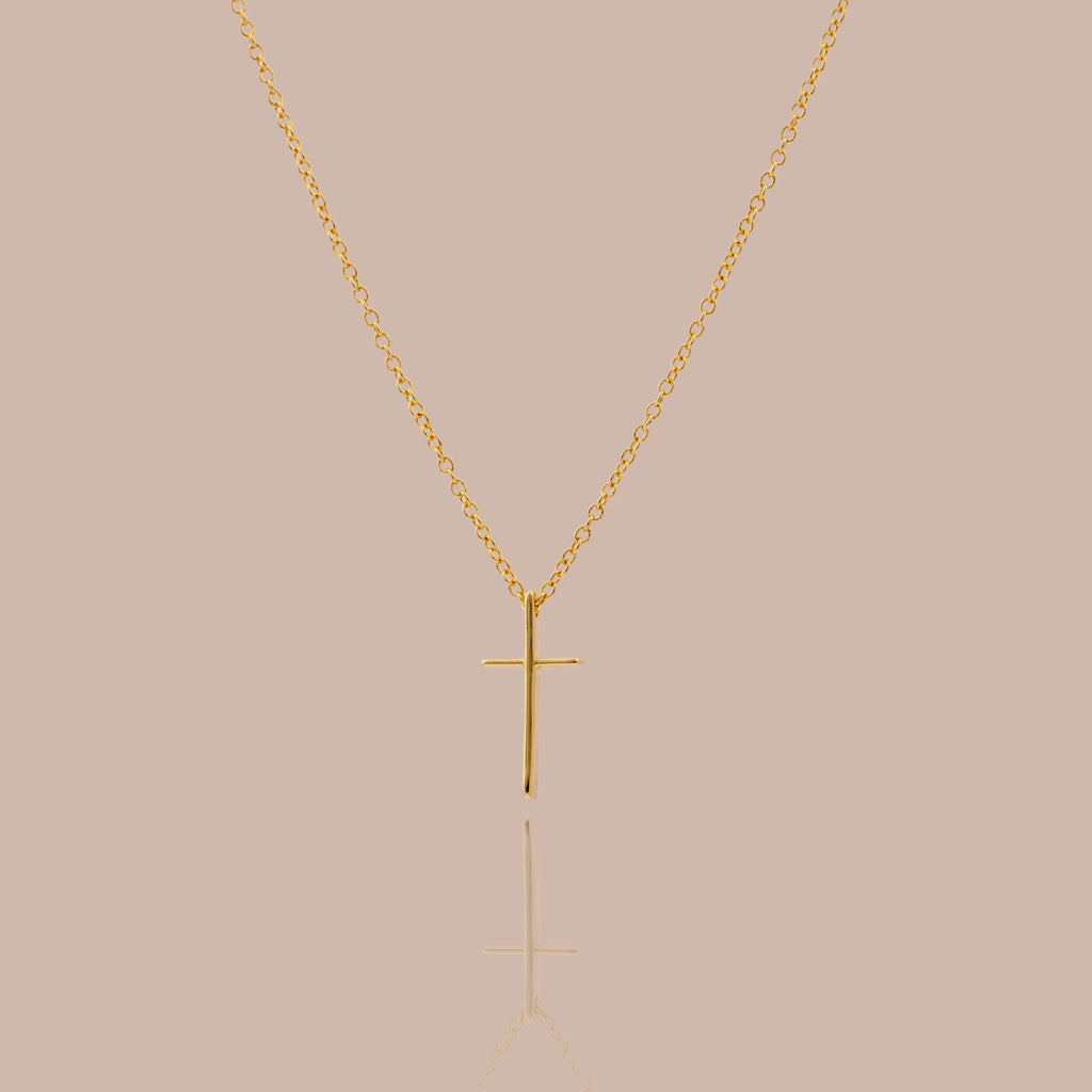 Skinny Cross Necklace