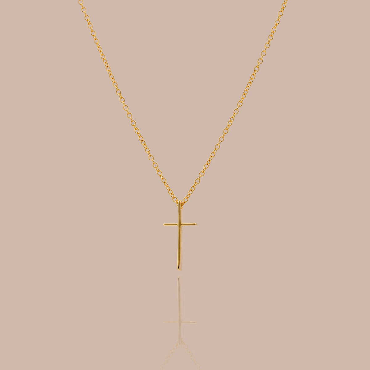 Minimalist Cross Pendant Necklace