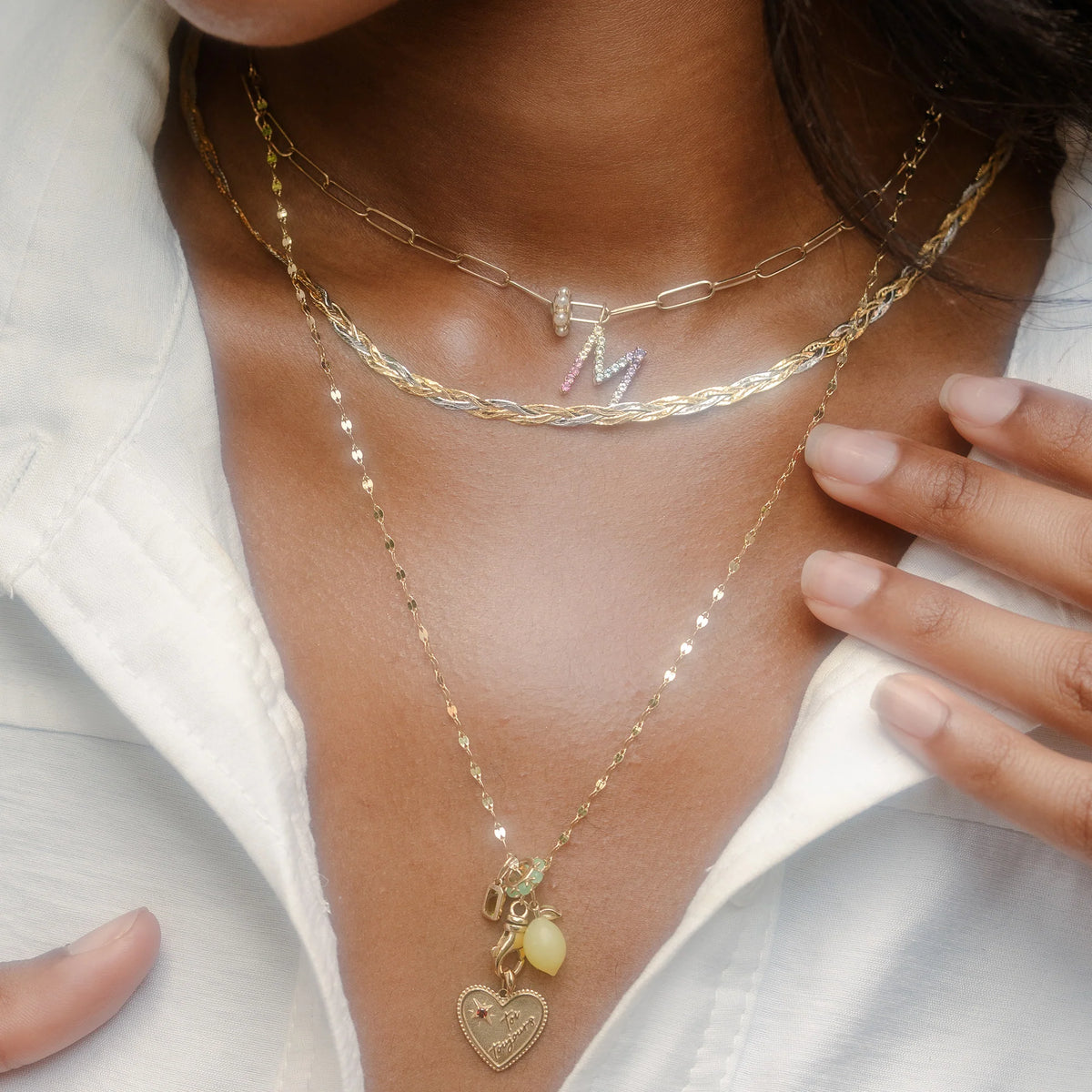 Anniversary Charms for Necklace