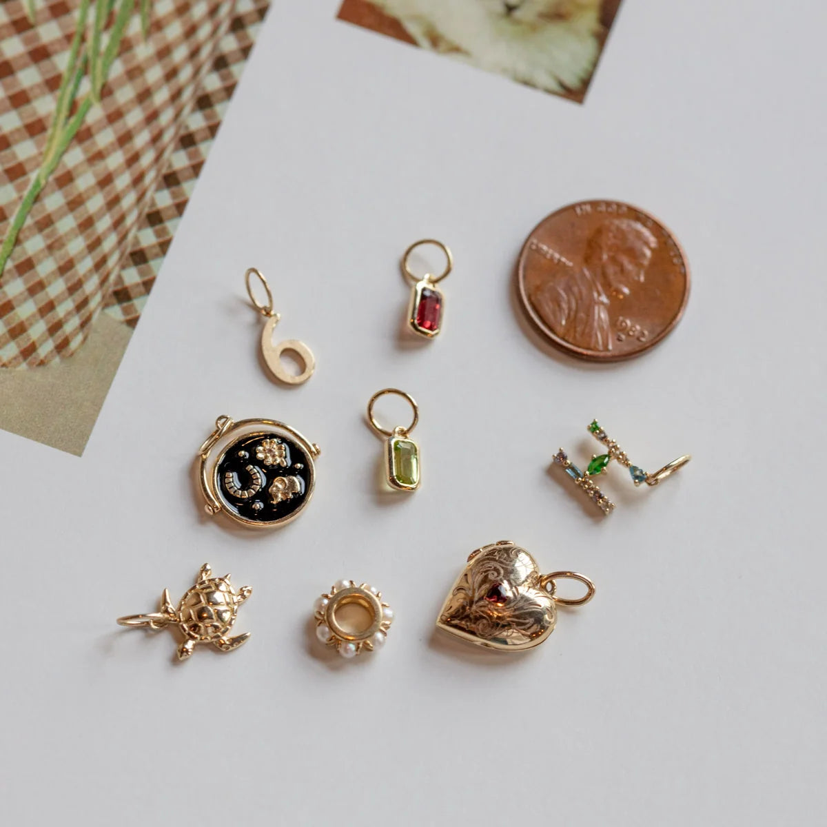 Anniversary Charms for Necklace