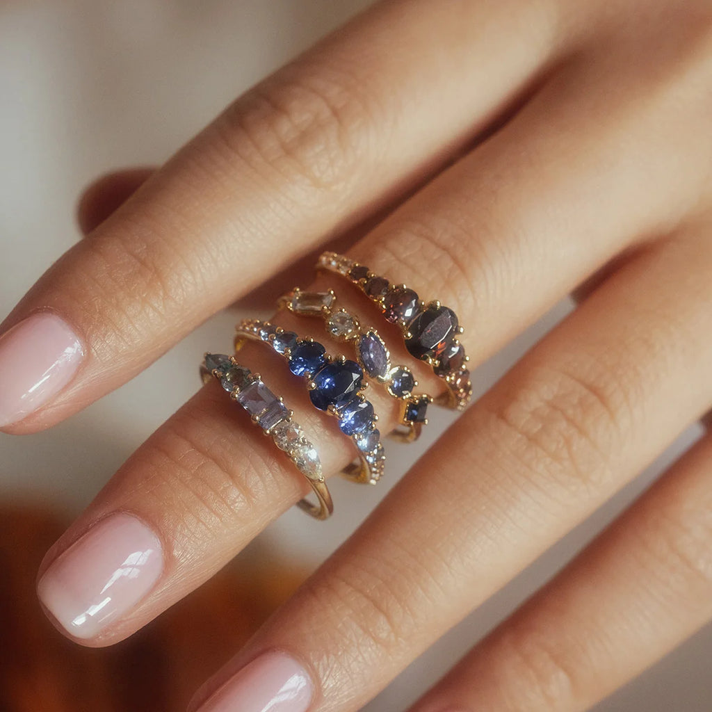 Ombre Birthstone Ring
