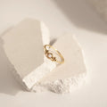 Vintage Iridescent Stone Ring