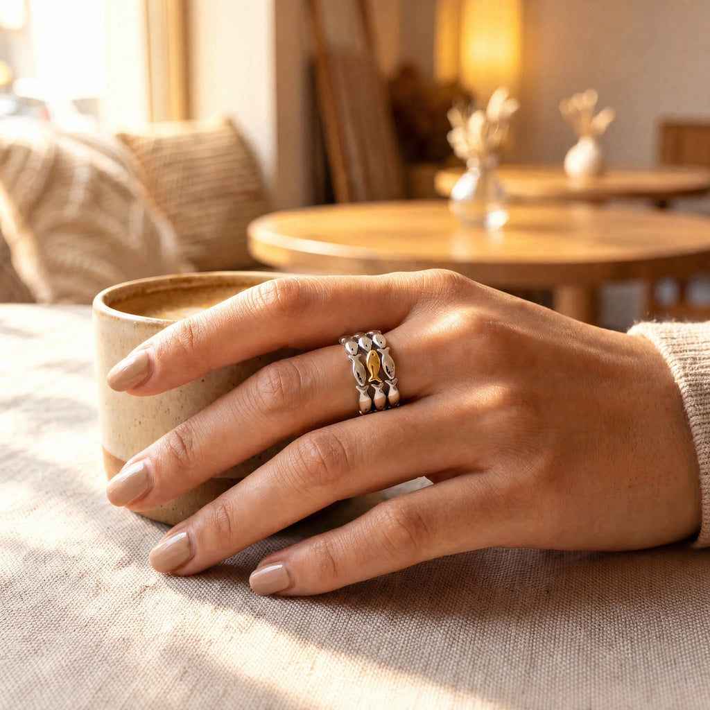 Adjustable Fish Ring Gift