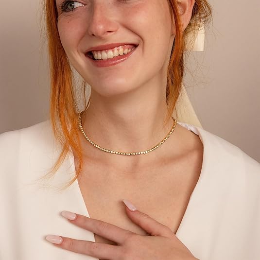 Tennis Necklace for Women