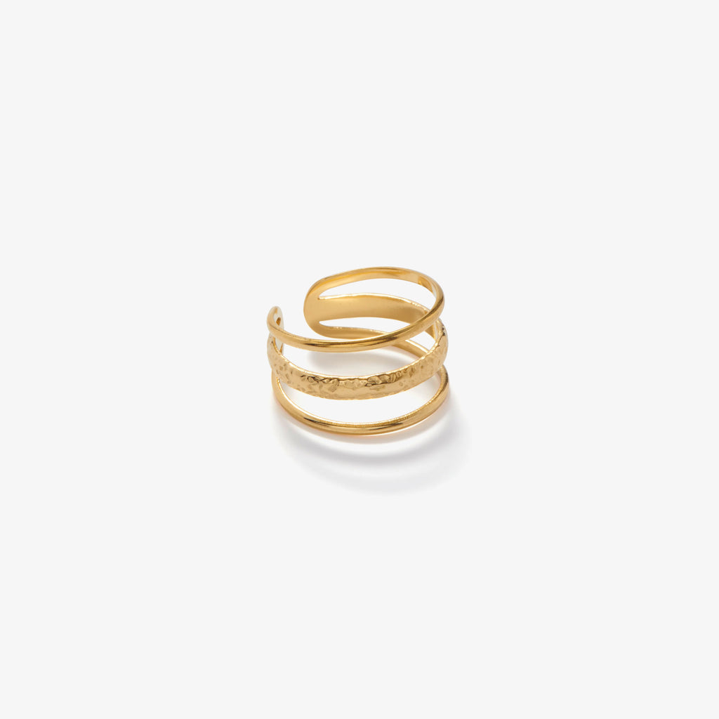 Three Layer Wrap Ring