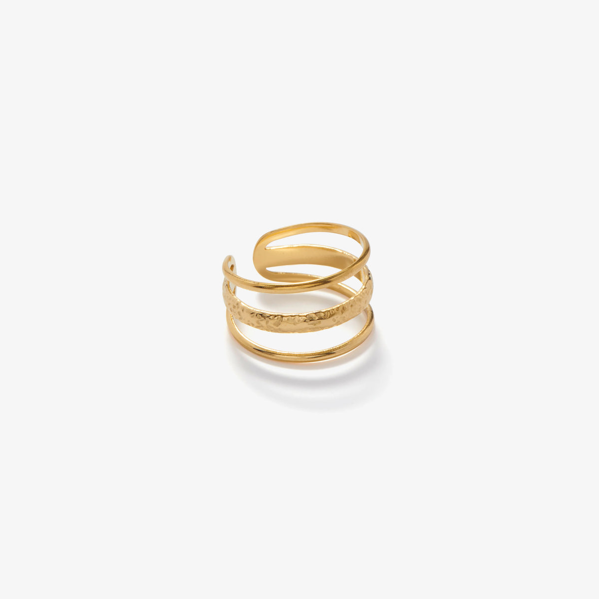 Three Layer Wrap Ring