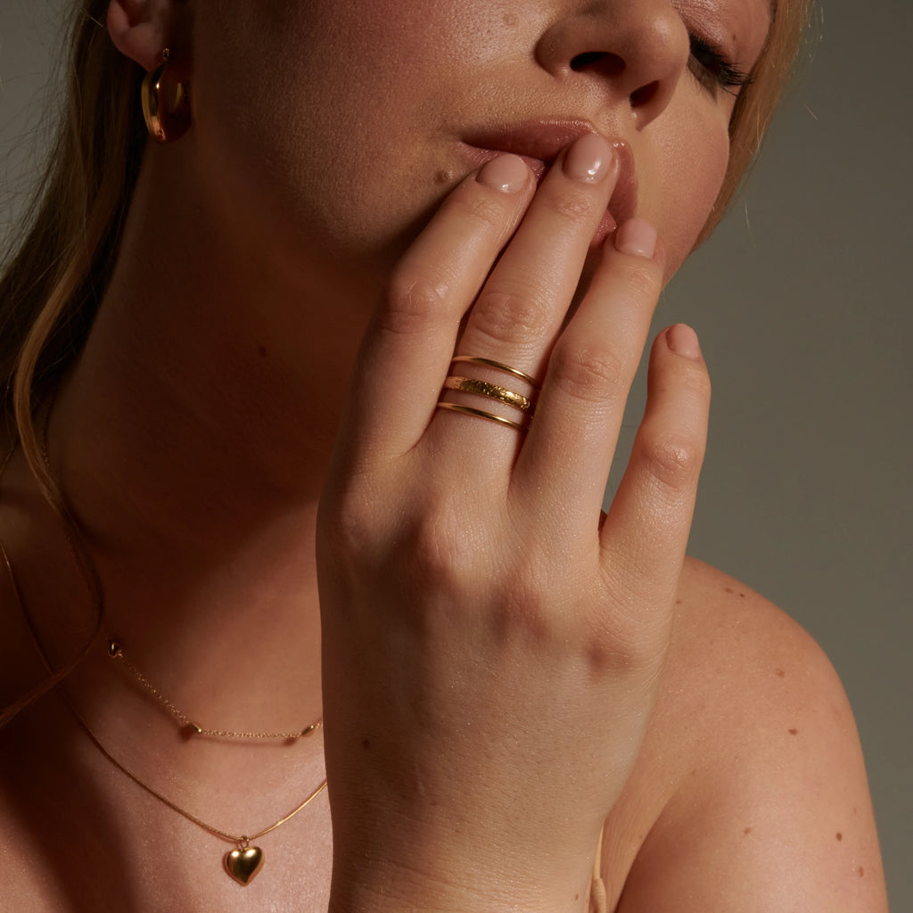 Three Layer Wrap Ring