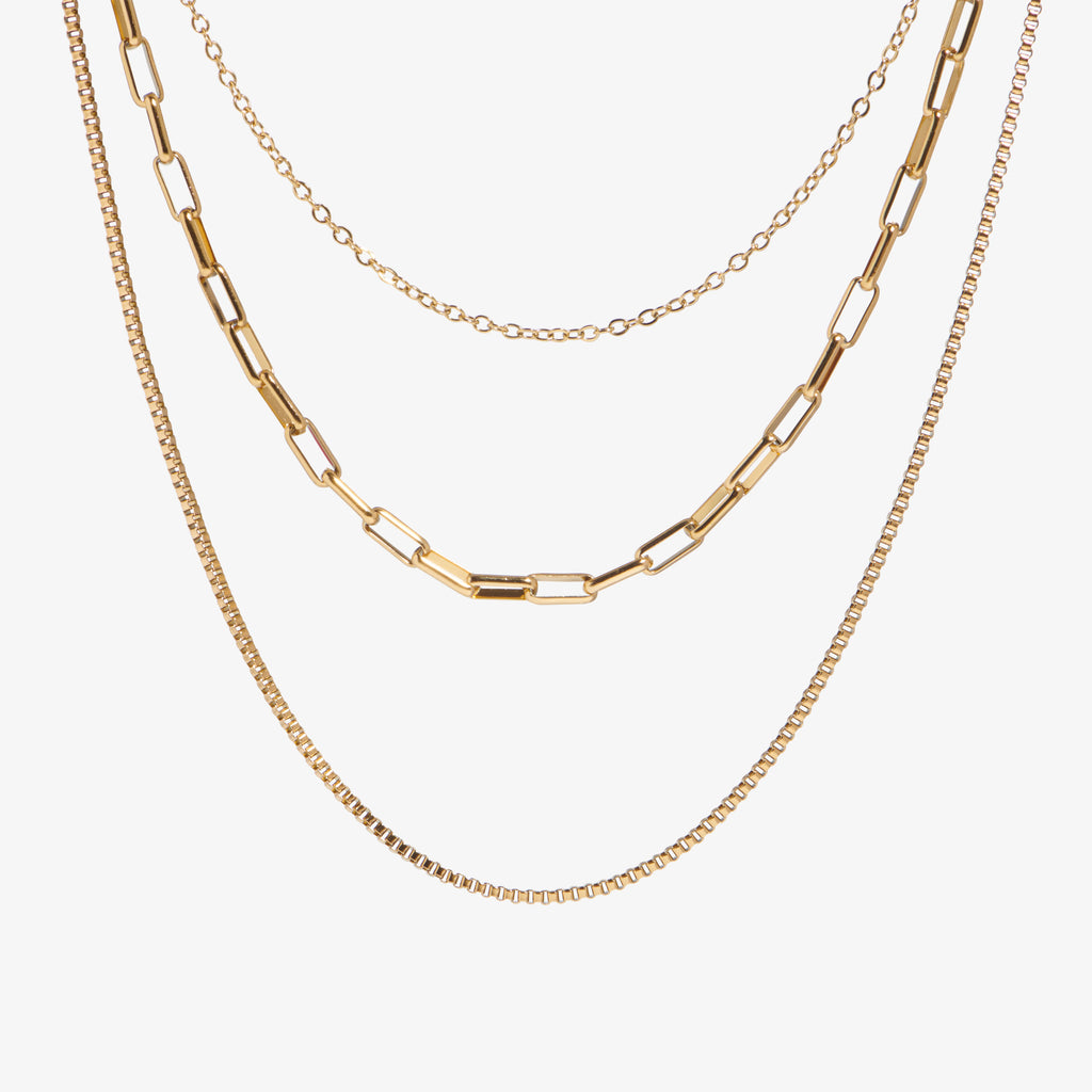 Three Layered Choker Necklace
